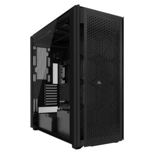 Corsair iCUE LINK 9000D AIRFLOW TG Super-Tower Black - Full-Tower SSI-EEB Case