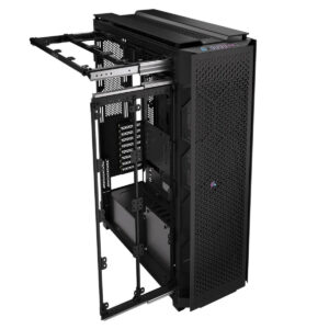 Corsair iCUE LINK 9000D AIRFLOW TG Super Tower Black Full Tower SSI EEB Case H2 Corsair iCUE LINK 9000D AIRFLOW TG Super-Tower Black - Full-Tower SSI-EEB Case - Ảnh 2