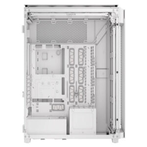 Corsair iCUE LINK 9000D AIRFLOW TG Super Tower White Full Tower SSI EEB Case H3 Corsair iCUE LINK 9000D AIRFLOW TG Super-Tower White - Full-Tower SSI-EEB Case - Ảnh 3