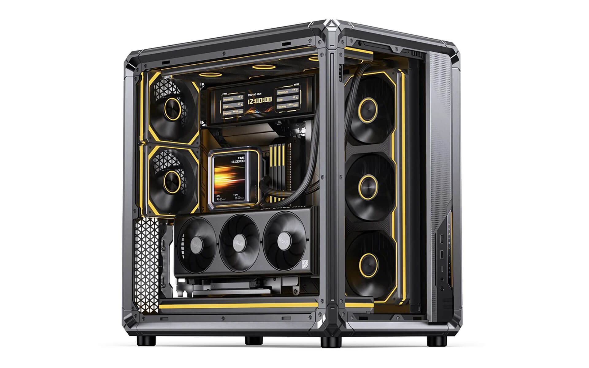 Gia do VGA Jonsbo A50 Doc cho PC Gaming Hop kim Nhom Featured Giá đỡ VGA - Jonsbo A50 Dọc cho PC Gaming - Hợp kim Nhôm