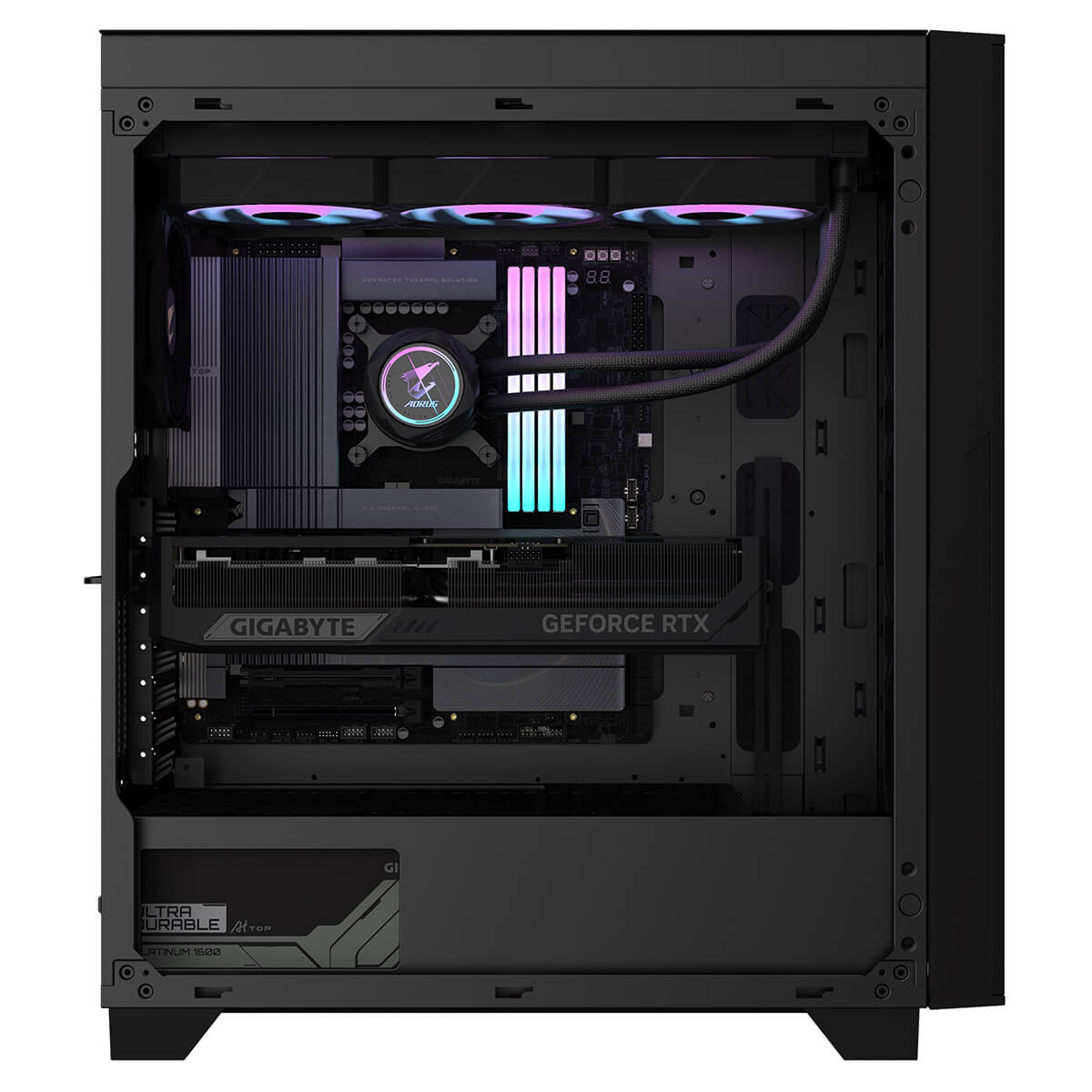 Gigabyte AI TOP 100 Z890 AT1I9N9 0001 Ultra 9 285K RTX 5090 DDR5 128GB SSD 2TB Gen4 H4 Gigabyte AI TOP 100 Z890 (AT1I9N9-0001) - Ultra 9 285K, RTX 5090, DDR5 128GB, SSD 2TB Gen4 - Ảnh 4