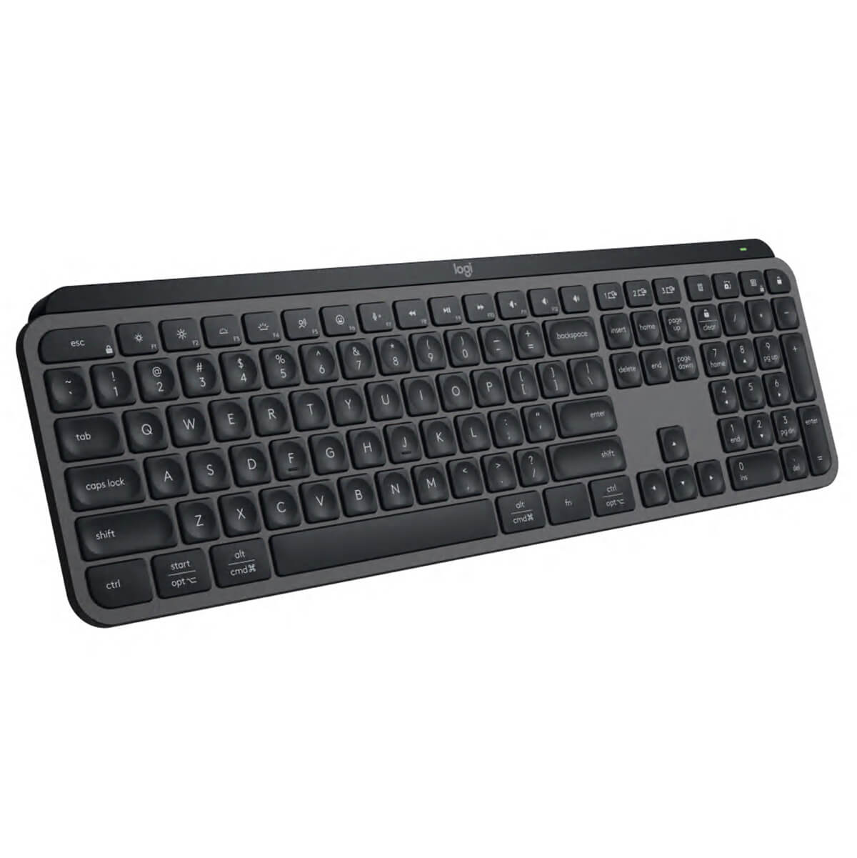 Logitech MX Keys S Full Size Graphite H4 Logitech MX Keys S - Full Size - Wireless Keyboard - Ảnh 2