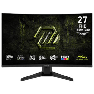 MSI MAG 275CF X24 - 27 inch FHD Rapid VA | Curve | 240Hz | 0.5ms | Gaming Monitor
