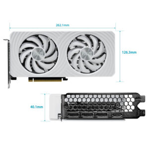 Palit GeForce RTX™ 5060 Ti White OC 16GB 16GB GDDR7 H5 Palit GeForce RTX™ 5060 Ti White OC 16GB - 16GB GDDR7 - Ảnh 5