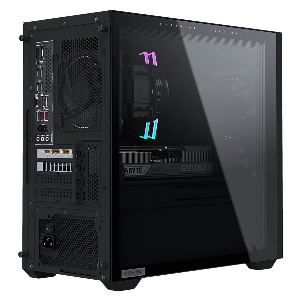 AORUS PRIME 3 AP3A7N6T 5110 R7 9700x RTX 5060 Ti 8GB DDR5 16GB SSD 1TB Gen4 H8 AORUS PRIME 3 (AP3A7N6T-5110) - R7 9700x, RTX 5060 Ti 8GB, DDR5 16GB, SSD 1TB Gen4 - Ảnh 8