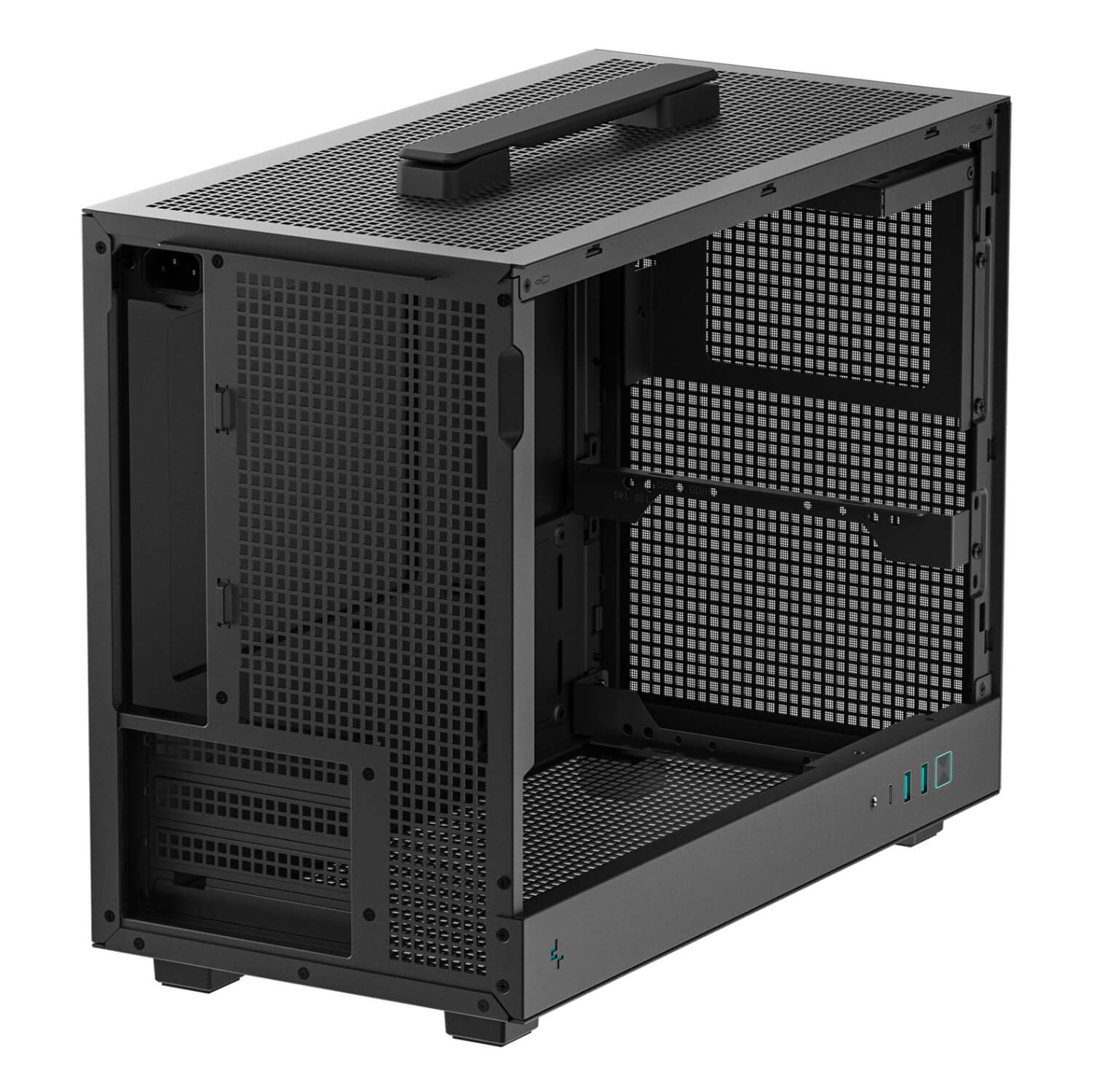 Deepcool CH160 PLUS High airflow Micro ATX Case H4 Deepcool CH160 PLUS - High-airflow Micro-ATX Case - Ảnh 4