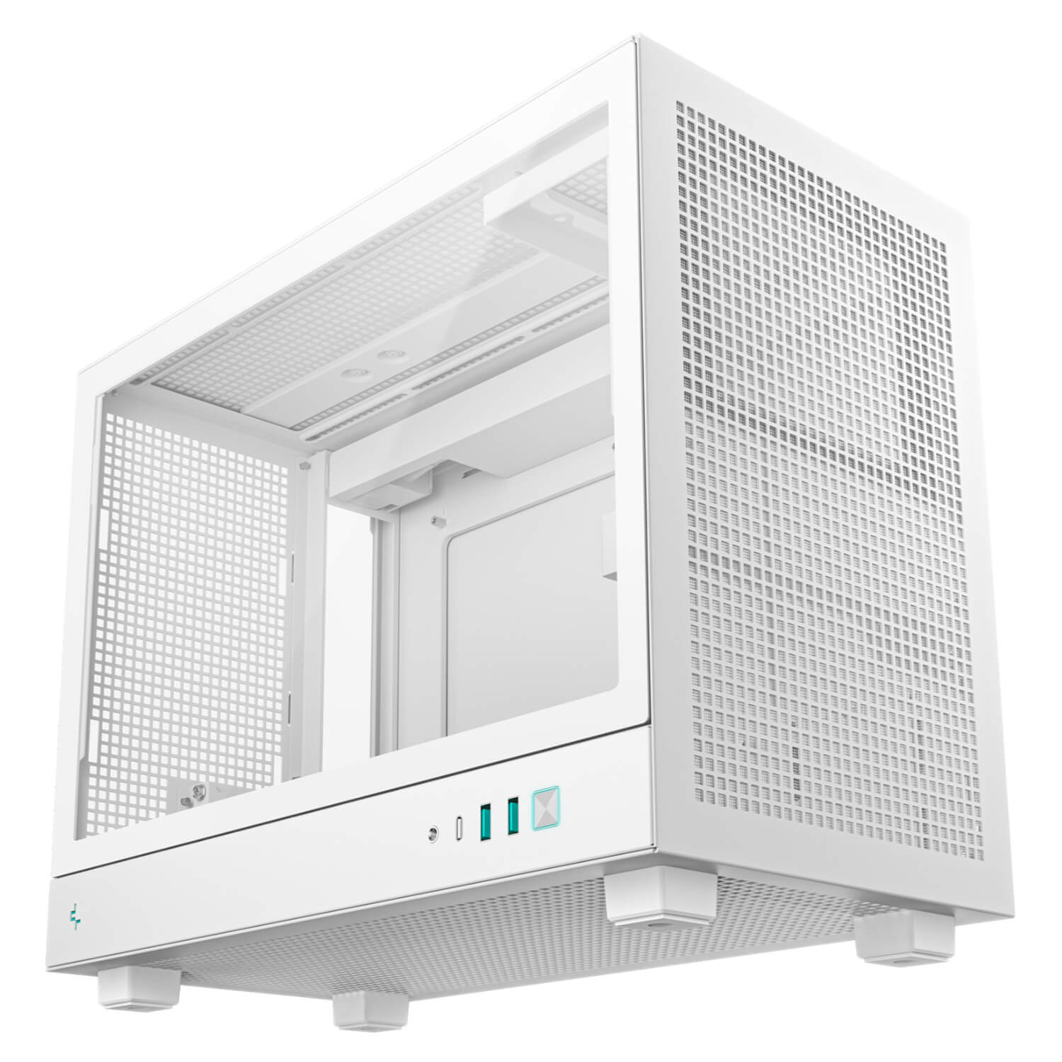Deepcool CH160 PLUS WH High airflow Micro ATX Case H2 Deepcool CH160 PLUS WH - High-airflow Micro-ATX Case - Ảnh 2