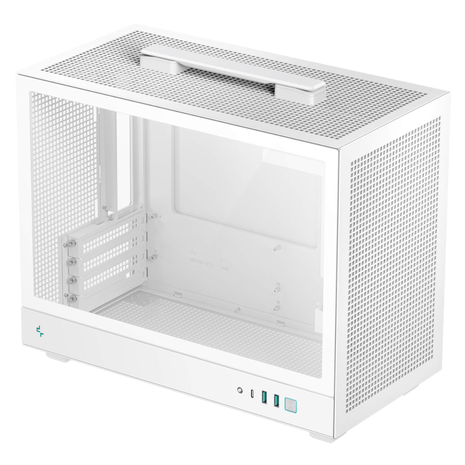 Deepcool CH160 PLUS WH High airflow Micro ATX Case H5 Deepcool CH160 PLUS WH - High-airflow Micro-ATX Case - Ảnh 5