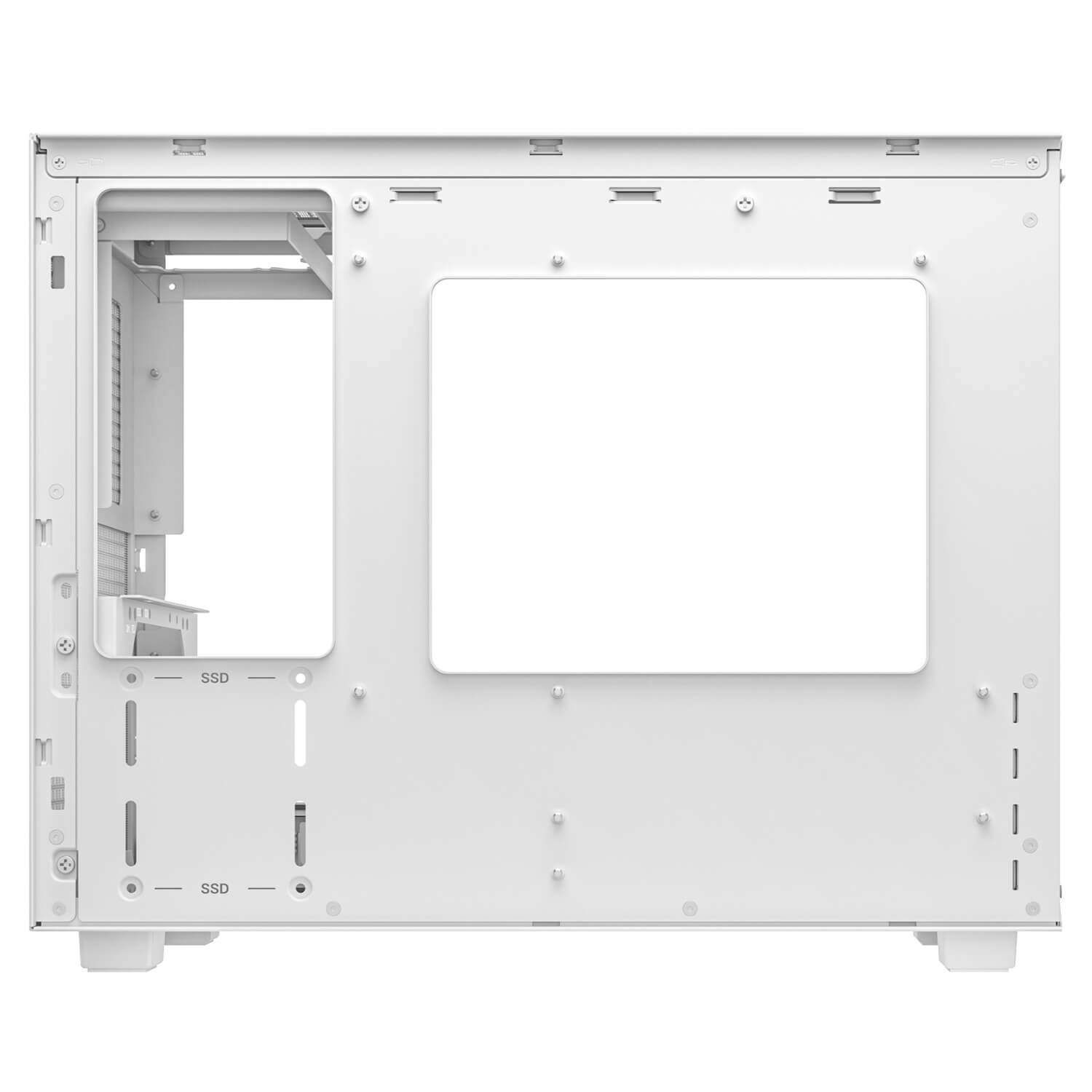 Deepcool CH160 PLUS WH High airflow Micro ATX Case H8 Deepcool CH160 PLUS WH - High-airflow Micro-ATX Case - Ảnh 8