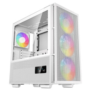 Deepcool CH560 DIGITAL WH - High-airflow E-ATX Case