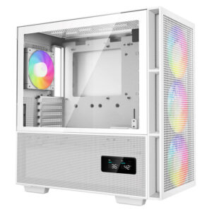 Deepcool CH560 DIGITAL WH High airflow E ATX Case H2 Deepcool CH560 DIGITAL WH - High-airflow E-ATX Case - Ảnh 2