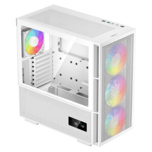 Deepcool CH560 DIGITAL WH High airflow E ATX Case H3 Deepcool CH560 DIGITAL WH - High-airflow E-ATX Case - Ảnh 3