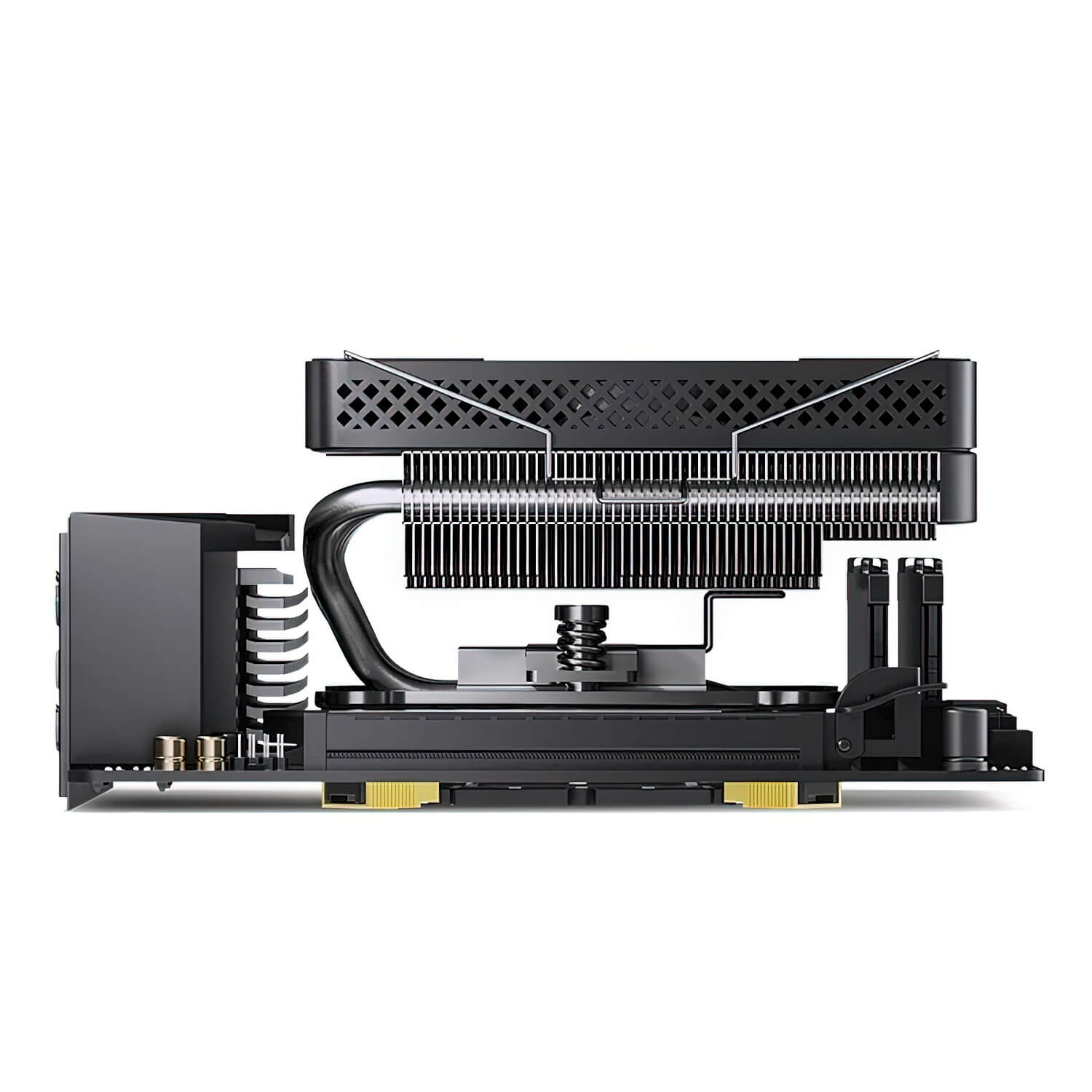 Jonsbo HP 600 Black Low profile CPU Air Cooler H5 Jonsbo HP-600 Black Low-profile - CPU Air Cooler - Ảnh 5