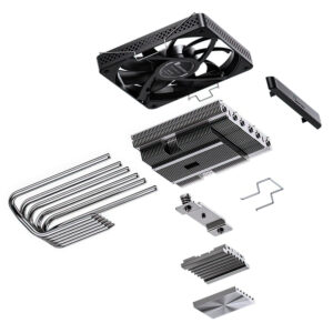 Jonsbo HP 600 Black Low profile CPU Air Cooler H8 Jonsbo HP-600 Black Low-profile - CPU Air Cooler - Ảnh 8