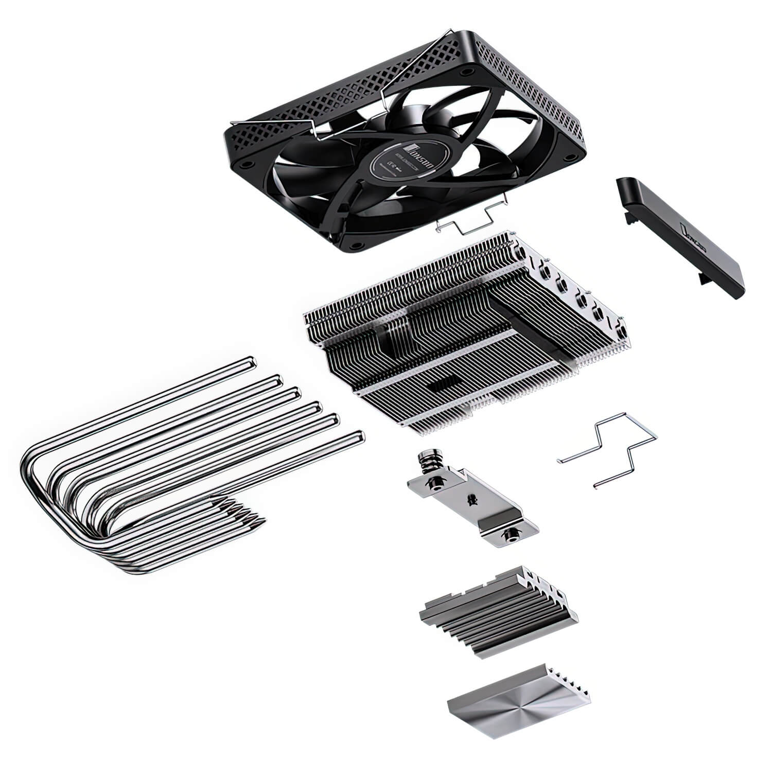 Jonsbo HP 600 Black Low profile CPU Air Cooler H8 Jonsbo HP-600 Black Low-profile - CPU Air Cooler - Ảnh 8
