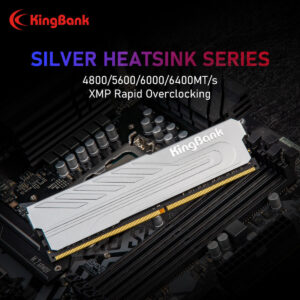 KingBank KJXS Silver - 16GB (1x16GB) DDR5 - Bus 5600MHz Cas 36 - Ảnh 2