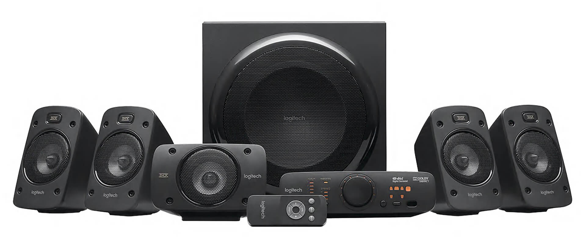 Logitech Z906 5.1 Surround Sound Speaker Featured Logitech Z906 - 5.1 Surround Sound Speaker