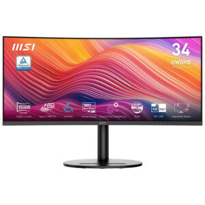 MSI Modern MD342CQP - 34 inch UWQHD VA | 120Hz | 1ms | USB Type-C | Curved Monitor