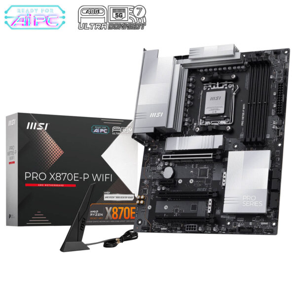 MSI PRO X870E P WIFI Socket AM5 H1 MSI PRO X870E-P WIFI - Socket AM5