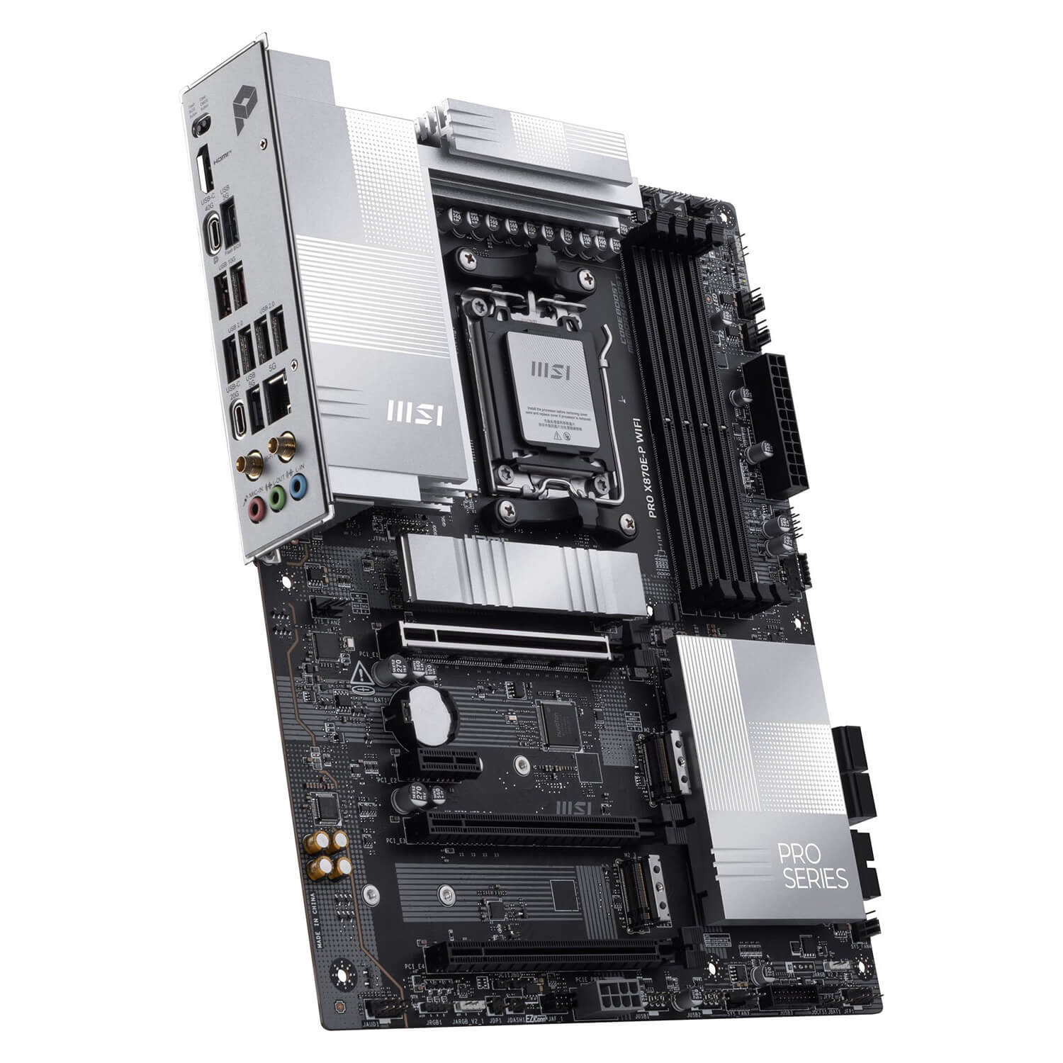 MSI PRO X870E P WIFI Socket AM5 H4 MSI PRO X870E-P WIFI - Socket AM5 - Ảnh 4