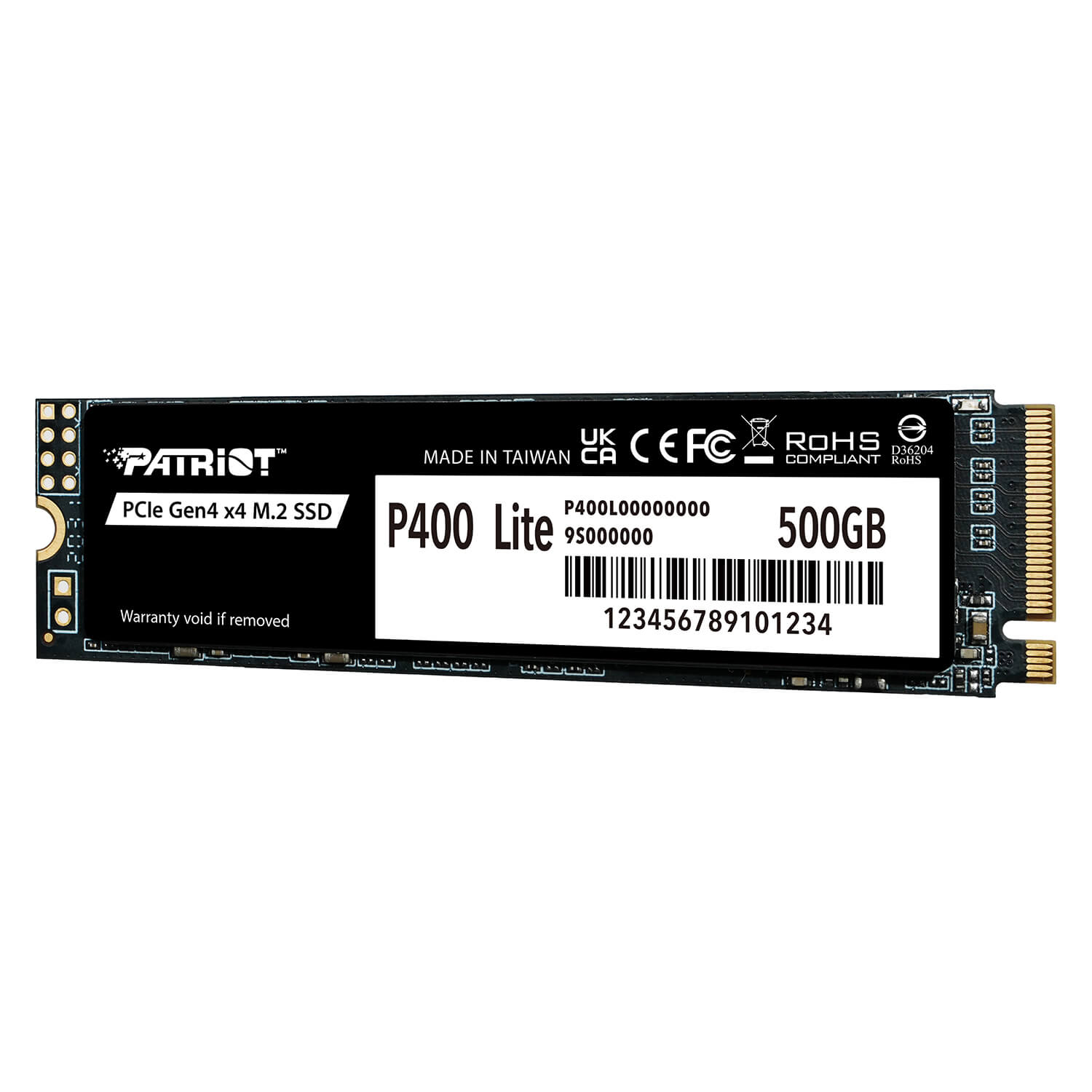 Patriot P400 Lite 500GB M.2 2280 PCIe Gen4x4 NVMe SSD H3 Patriot P400 Lite 500GB - M.2 2280 PCIe Gen4x4 NVMe SSD - Ảnh 3