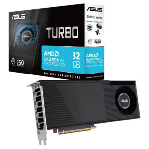 ASUS TURBO Radeon™ AI PRO R9700 - 32GB GDDR6