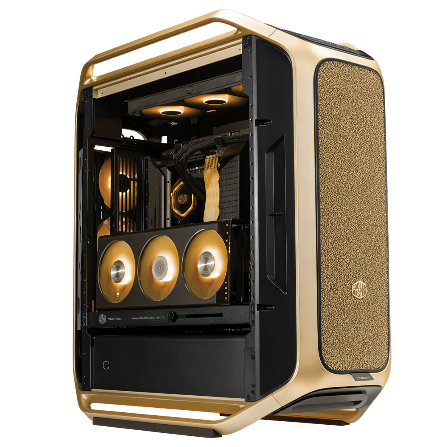 Cooler Master COSMOS ALPHA GOLD Limited Edition – EEB Full Tower Case H2 Cooler Master COSMOS ALPHA GOLD (Limited Edition) – EEB Full Tower Case - Ảnh 2