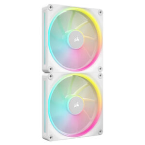 Corsair iCUE LINK LX140 RGB White - 140mm PWM Fans Dual Kit