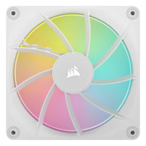 Corsair iCUE LINK LX140 RGB White - 140mm PWM Fans Dual Kit - Ảnh 5