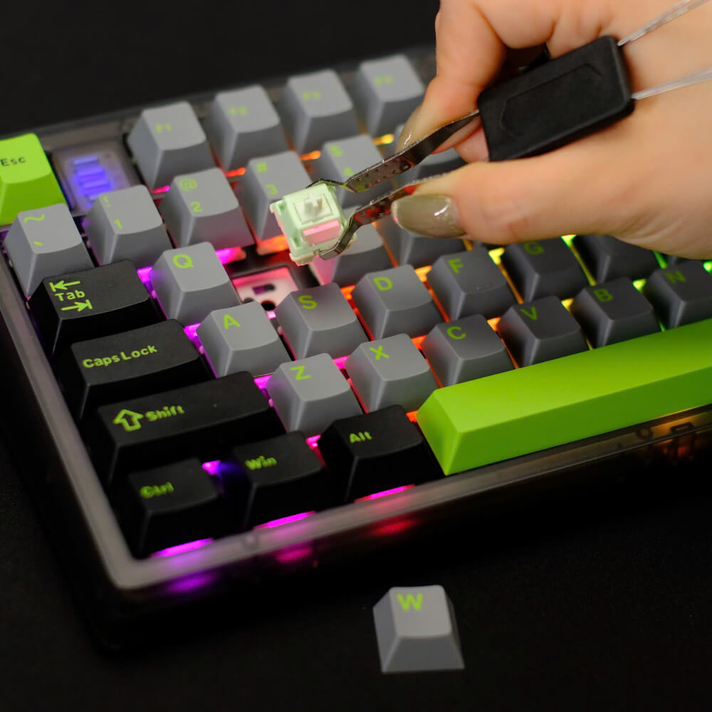 Darmoshark Top87 H4 Darmoshark TOP 87 Tri-mode RGB (Hot-swap/RGB/Matcha switch) - Wireless Mechanical Keyboard - Ảnh 4
