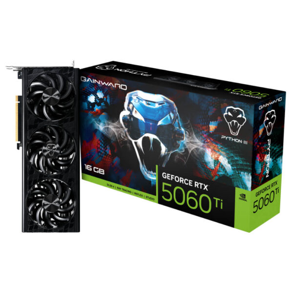 Gainward GeForce RTX™ 5060 Ti Python III 16GB - 16GB GDDR7