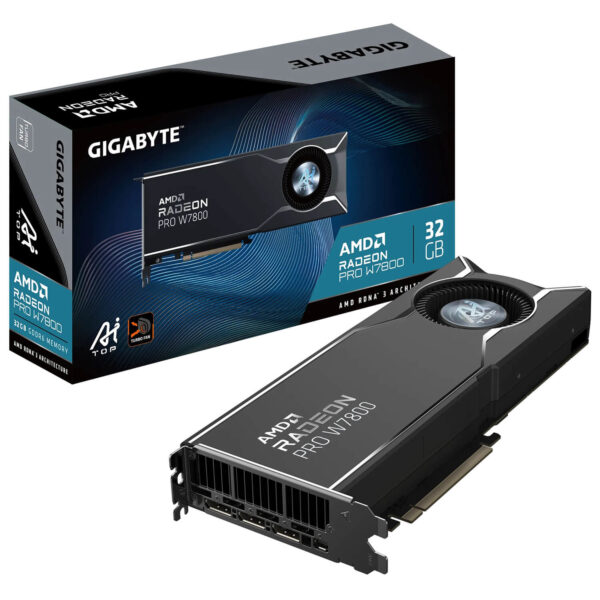 Gigabyte Radeon™ PRO W7800 AI TOP 32G 32GB GDDR6 H1 Gigabyte Radeon™ PRO W7800 AI TOP 32G - 32GB GDDR6
