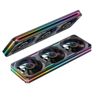 JONSBO XA 360B BLACK H1 JONSBO XA-360B/BR BLACK - ARGB Fan Case - Ảnh 2