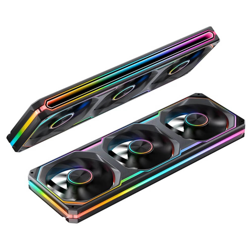 JONSBO XA 360B BLACK H1 JONSBO XA-360B/BR BLACK - ARGB Fan Case - Ảnh 2