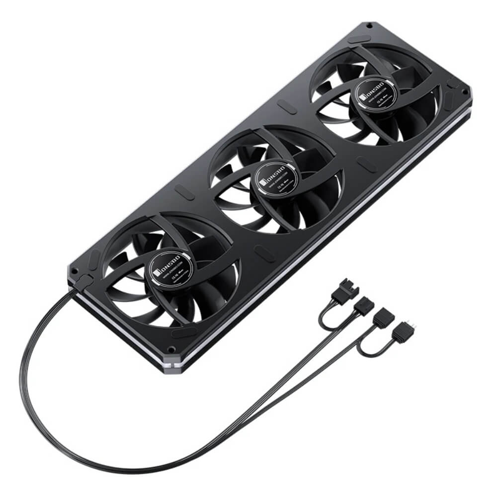 JONSBO XA 360B BLACK H5 JONSBO XA-360B/BR BLACK - ARGB Fan Case - Ảnh 5