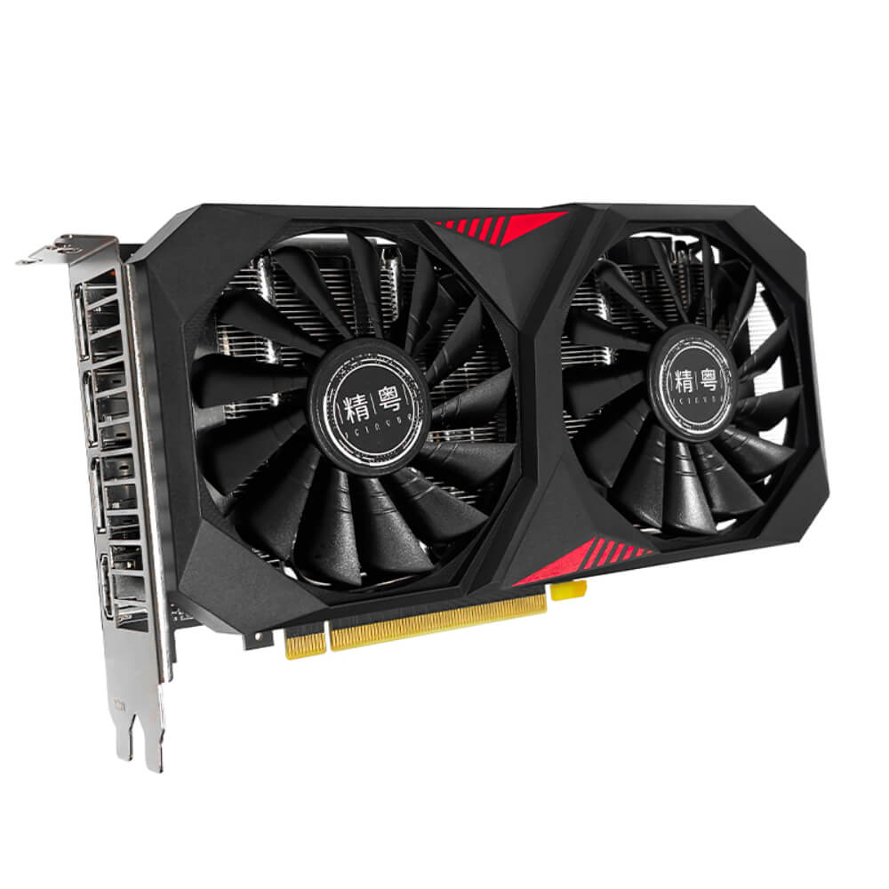 Jginyue Nvidia Rtx 3060 12Gb Black Dual Fan H3 JGINYUE NVIDIA GeForce RTX 3060 BLACK DUAL FAN - 12GB GDDR6 - Ảnh 3