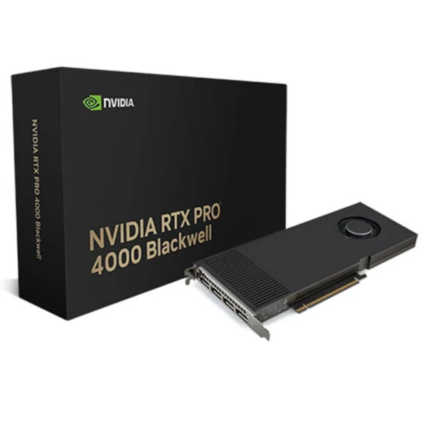 NVIDIA RTX™ PRO 4000 Blackwell 24GB GDDR7 ECC - Workstation Video Card
