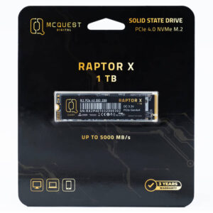 McQuest Digital Raptor X 1TB - M.2 NVME PCIe 4.0 x4 SSD - Ảnh 2