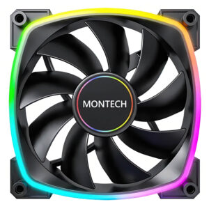 Montech AX140 PWM (Black) - 140mm ARGB LED Fan Case