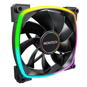 Montech RX140 PWM (Black) - 140mm ARGB LED Fan Case - Ảnh 2
