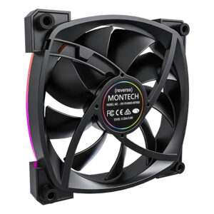 Montech RX140 PWM (Black) - 140mm ARGB LED Fan Case - Ảnh 4