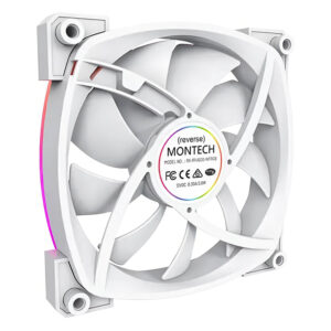 Montech RX140 PWM (White) - 140mm ARGB LED Fan Case - Ảnh 4