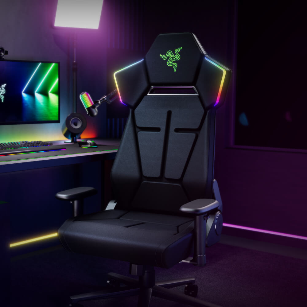 Razer Soma Chroma H2 Razer Soma Chroma - Wireless Razer Chroma RGB Gaming Chair - Ảnh 2