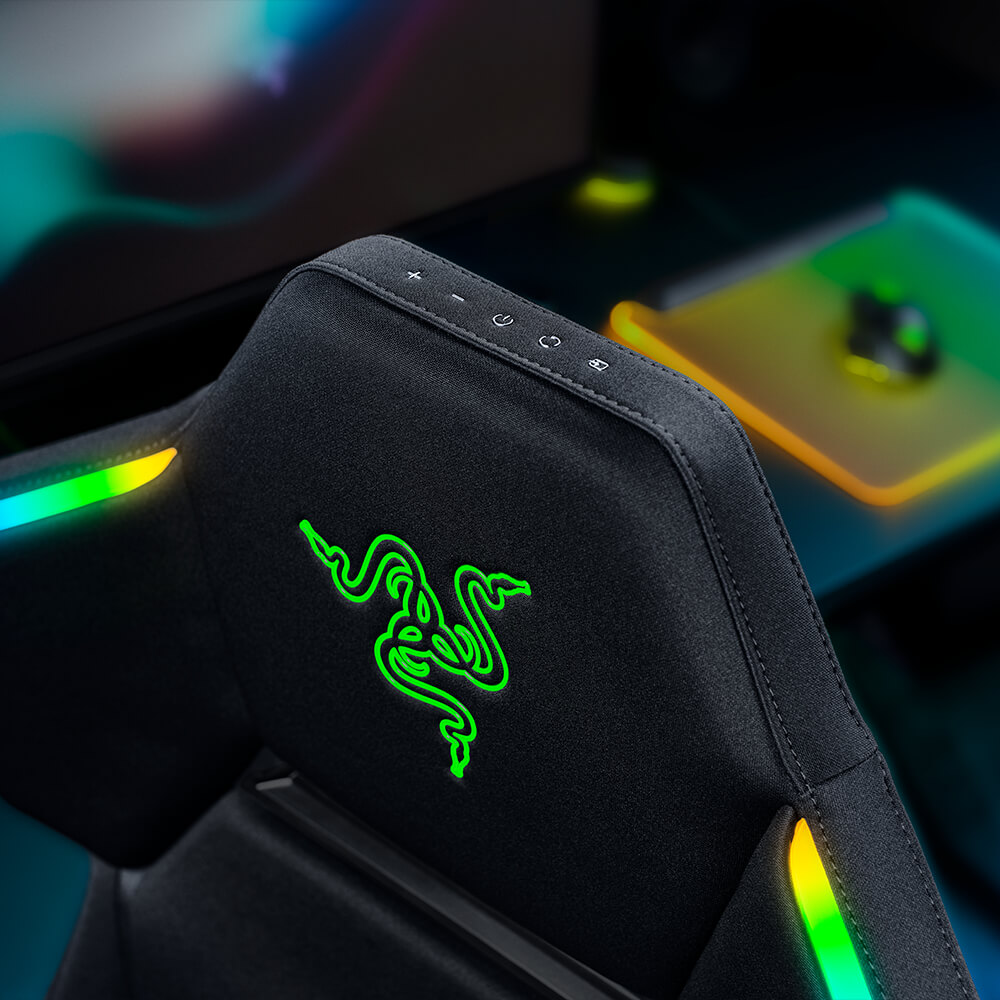 Razer Soma Chroma H3 Razer Soma Chroma - Wireless Razer Chroma RGB Gaming Chair - Ảnh 3