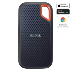 SanDisk Extreme E61 4TB Black - Portable SSD USB 3.2 Gen 2 - SDSSDE61-4T00-G25
