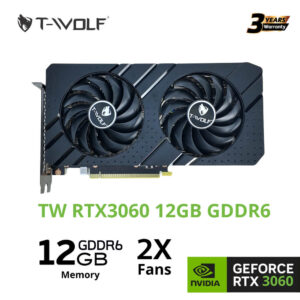 T-WOLF RTX 3060 DUAL 12GB GDDR6 - Ảnh 2