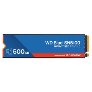 WD BLUE SN5100 500GB WDS500G5B0E - M2 PCIe NVMe Gen 4×4 SSD