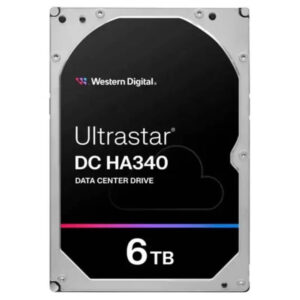 Western Digital Enterprise Ultrastar DC HA340 6TB - 3.5Inch 7200RPM 6Gb/s SATA 256MB Hard Drive (WUS721206BLE6L4)