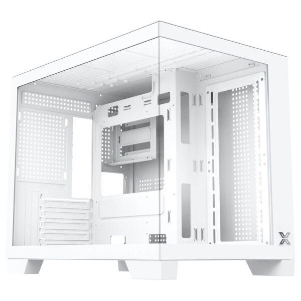 XIGMATEK AQUA ML Arctic Micro ATX Tower Case No Fan H1 XIGMATEK AQUA ML Arctic - Micro-ATX Tower Case (No Fan)