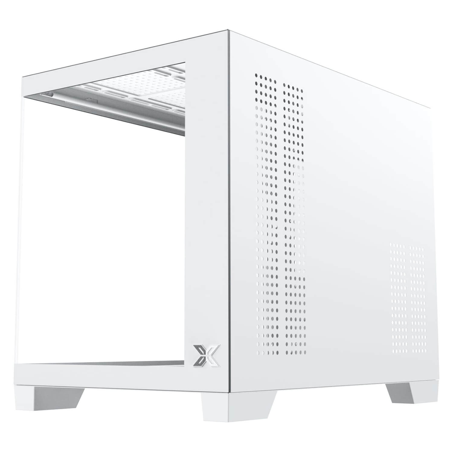 XIGMATEK AQUA ML Arctic Micro ATX Tower Case No Fan H4 XIGMATEK AQUA ML Arctic - Micro-ATX Tower Case (No Fan) - Ảnh 4